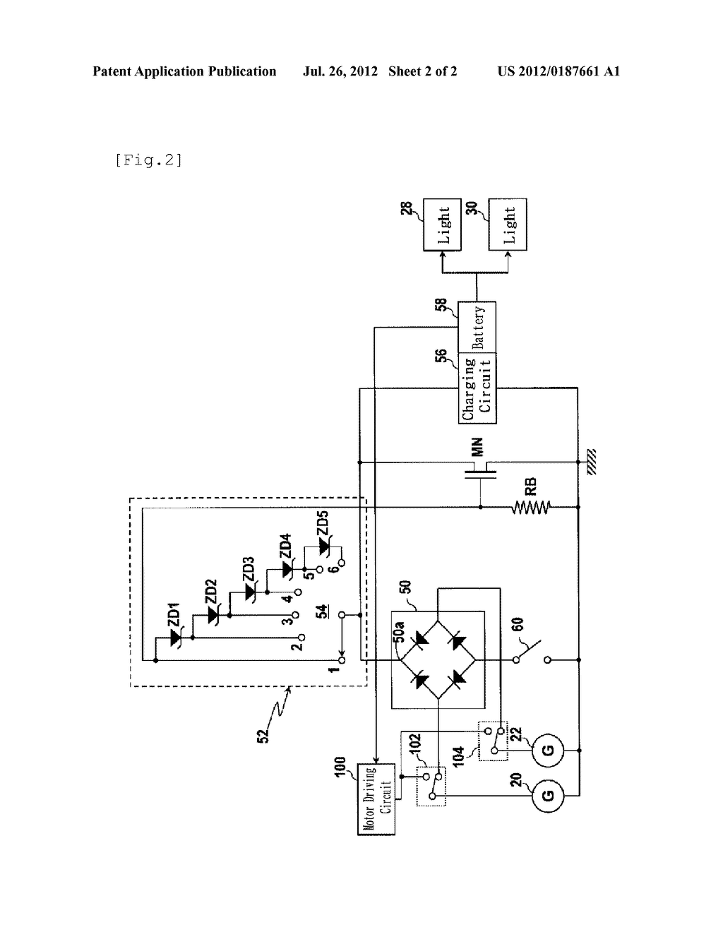 PUSHABLE FRAME WITH GENERATORS THAT CONVERT KINETIC ENERGY INTO ELECTRIC     ENERGY - diagram, schematic, and image 03