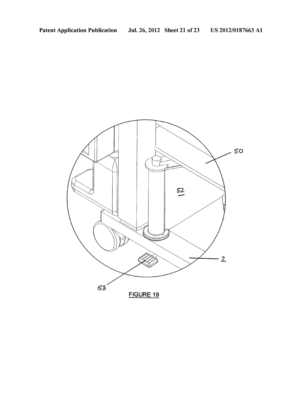 Chair with Height Adjustable Mast - diagram, schematic, and image 22