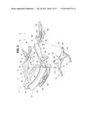 FRONT VEHICLE BODY STRUCTURE diagram and image