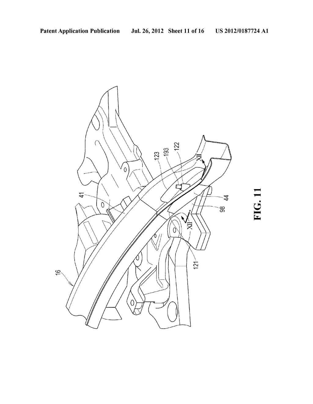 FRONT BODY OF VEHICLE - diagram, schematic, and image 12