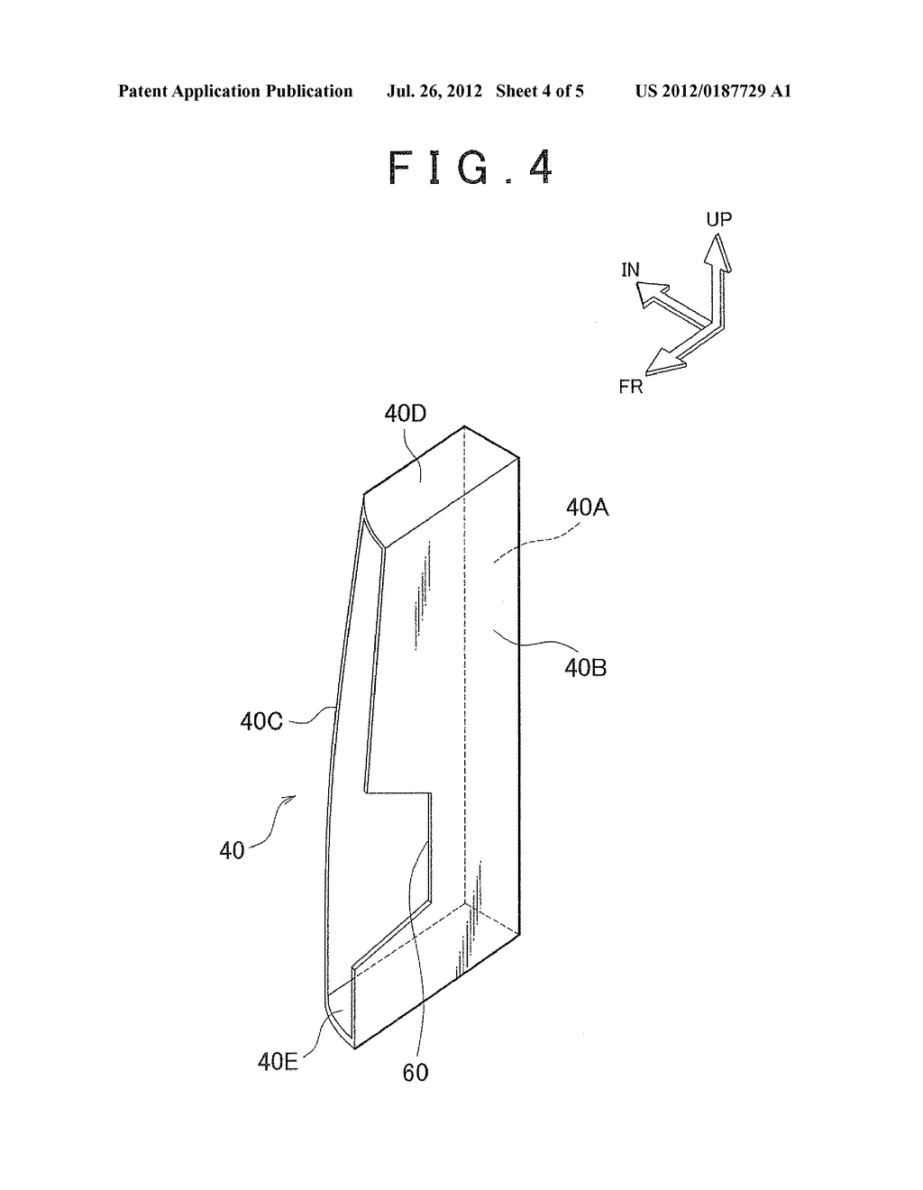 VEHICLE SIDE AIRBAG APPARATUS - diagram, schematic, and image 05