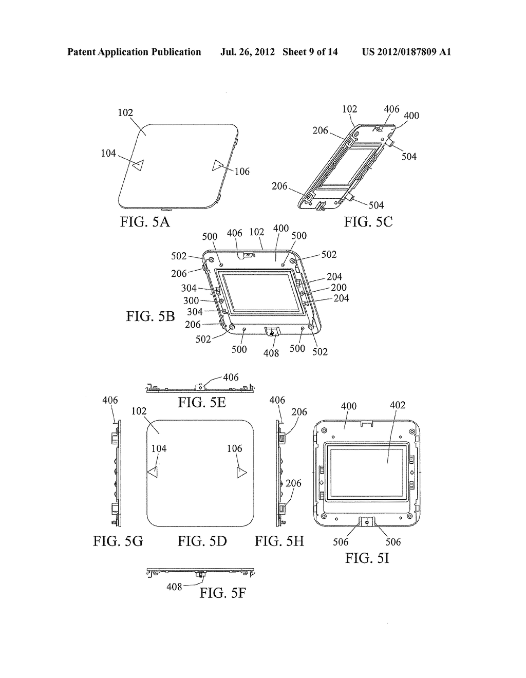 HOUSING AND CLIP ASSEMBLY FOR PORTABLE ELECTRONICS DEVICE - diagram, schematic, and image 10