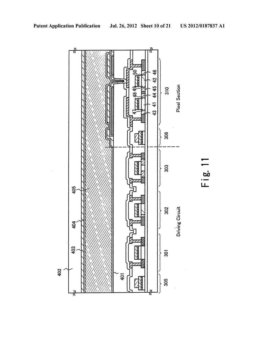 METHOD FOR MANUFACTURING AN ELECTROOPTICAL DEVICE - diagram, schematic, and image 11