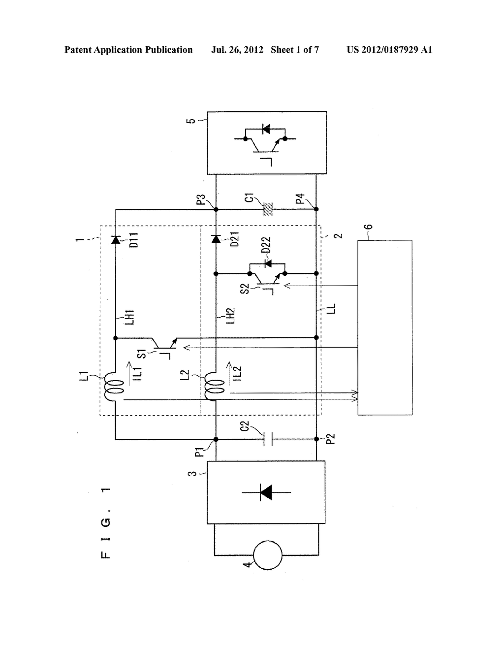 SWITCHING POWER SUPPLY CIRCUIT - diagram, schematic, and image 02