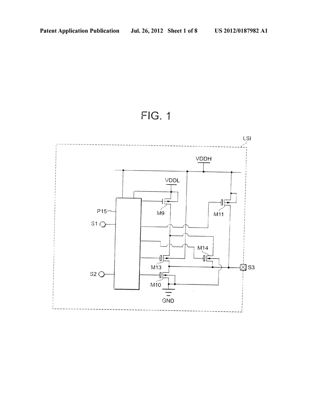 BUFFER CIRCUIT HAVING SWITCH CIRCUIT CAPABLE OF OUTPUTTING TWO AND MORE     DIFFERENT HIGH VOLTAGE POTENTIALS - diagram, schematic, and image 02