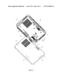 MAGNETIC FIX STRUCTURE APPLYING ON A PROJECTION DEVICE diagram and image