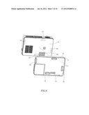 MAGNETIC FIX STRUCTURE APPLYING ON A PROJECTION DEVICE diagram and image