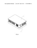 MAGNETIC FIX STRUCTURE APPLYING ON A PROJECTION DEVICE diagram and image