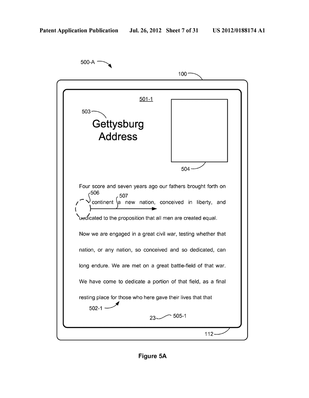 Device, Method, and Graphical User Interface for Navigating and Annotating     an Electronic Document - diagram, schematic, and image 08