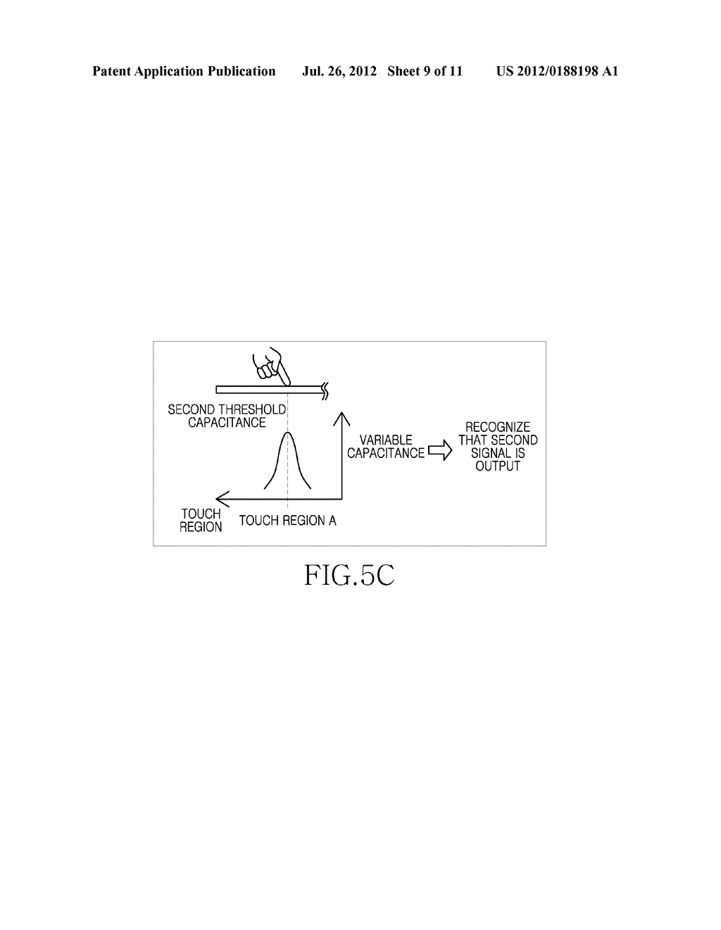 INPUT METHOD AND APPARATUS FOR CAPACITIVE TOUCH SCREEN TERMINAL - diagram, schematic, and image 10