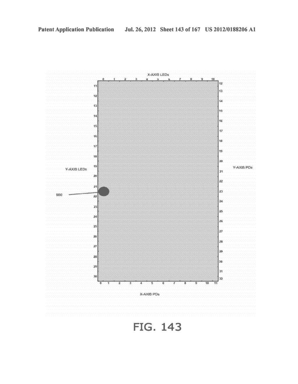 OPTICAL TOUCH SCREEN WITH TRI-DIRECTIONAL MICRO-LENSES - diagram, schematic, and image 144