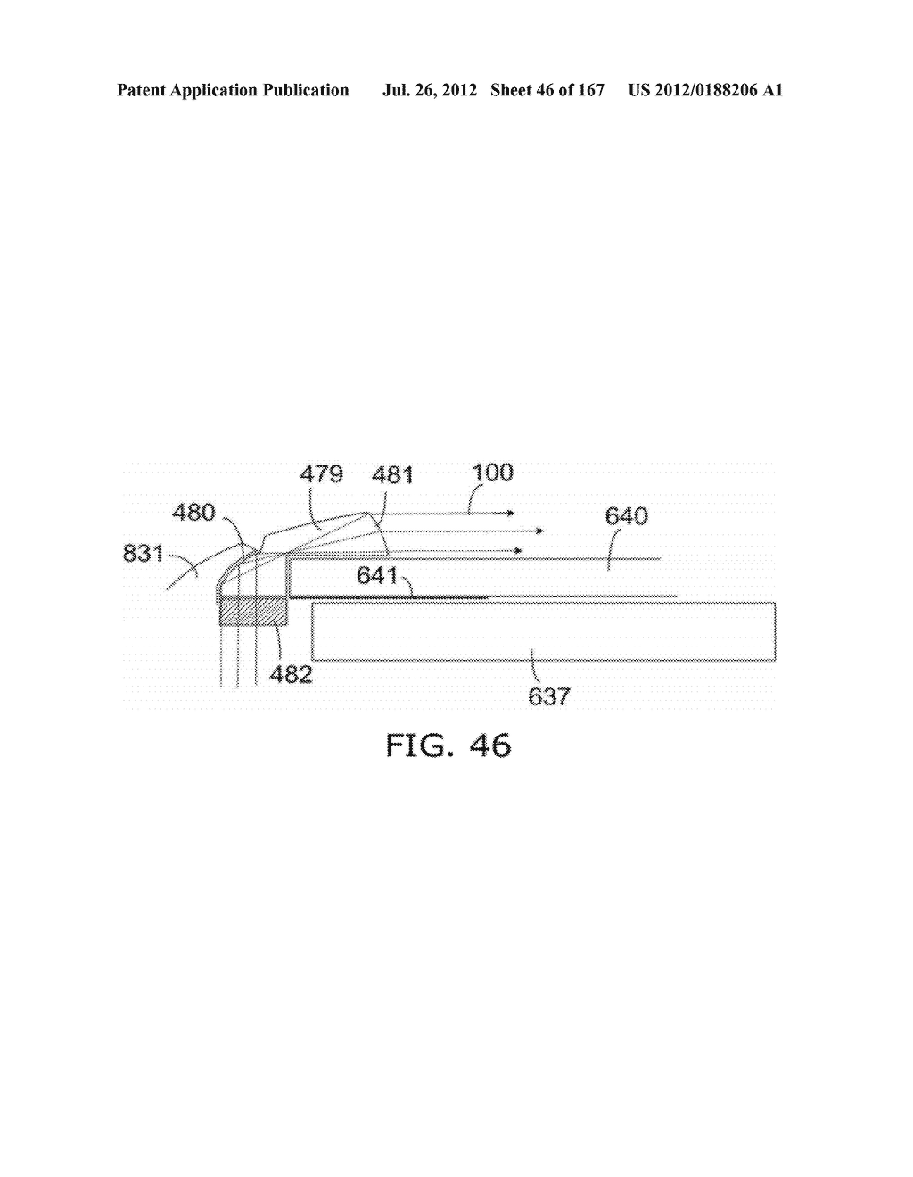 OPTICAL TOUCH SCREEN WITH TRI-DIRECTIONAL MICRO-LENSES - diagram, schematic, and image 47