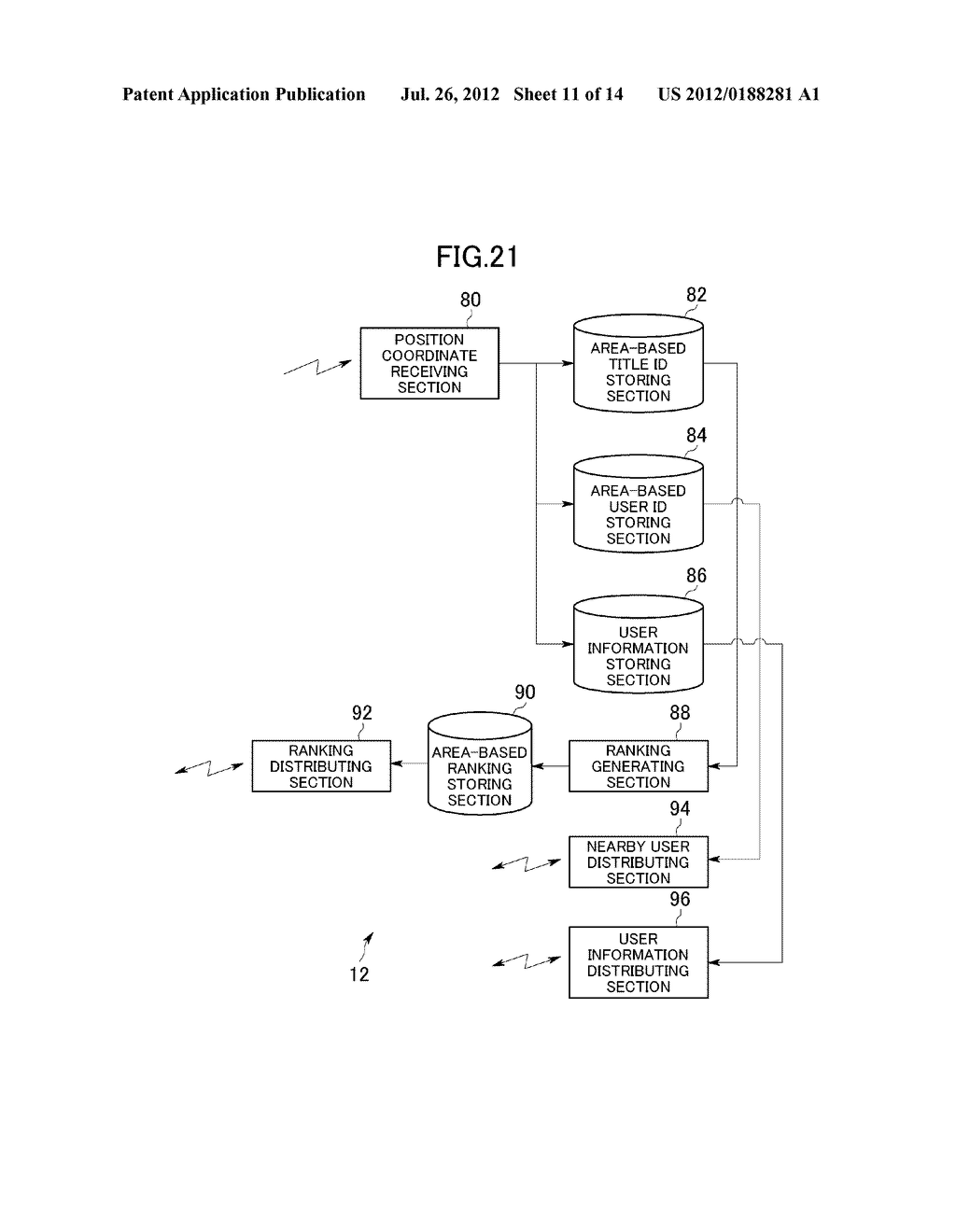 Information Processing Device, Display Control Method, A Program, And an     Information Storage Medium - diagram, schematic, and image 12