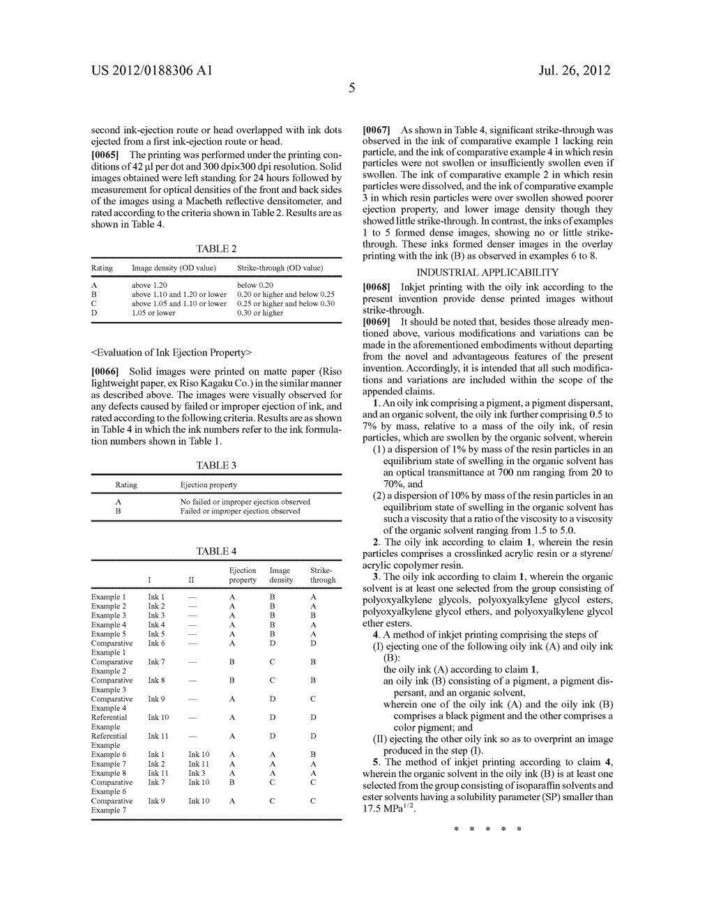 OILY INK AND METHOD OF INKJET PRINTING - diagram, schematic, and image 06