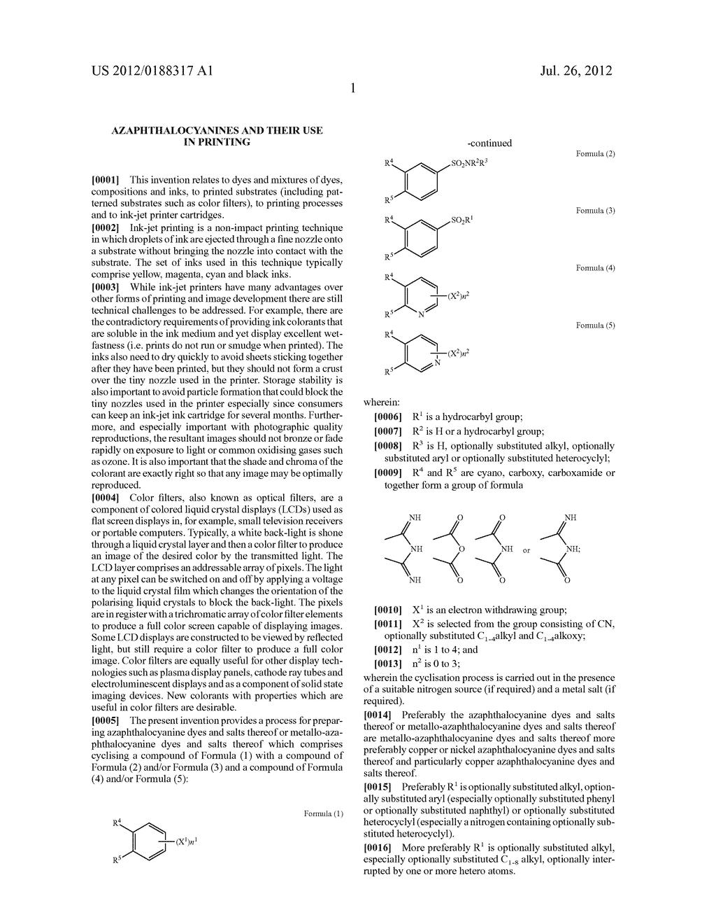 AZAPHTHALOCYANINES AND THEIR USE IN PRINTING - diagram, schematic, and image 02