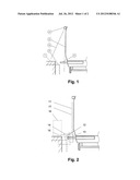 MONITORING DEVICE AND METHOD FOR MONITORING AN ENTRY OR EXIT AREA OF AN     ACCESS OPENING OF A VEHICLE TO A BUILDING COMPONENT diagram and image