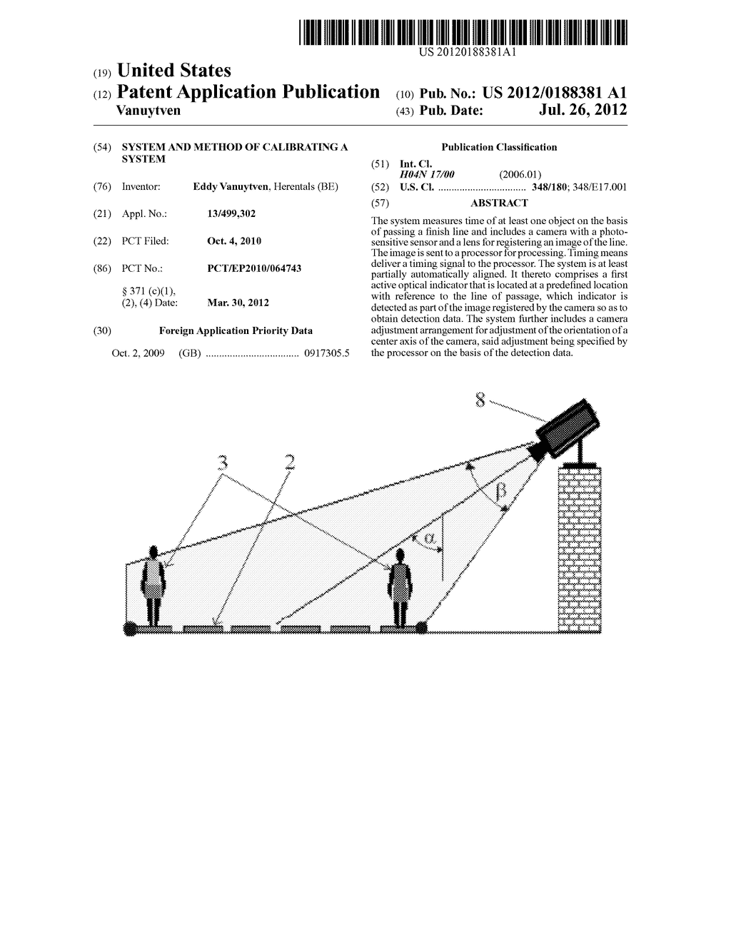 SYSTEM AND METHOD OF CALIBRATING A SYSTEM - diagram, schematic, and image 01