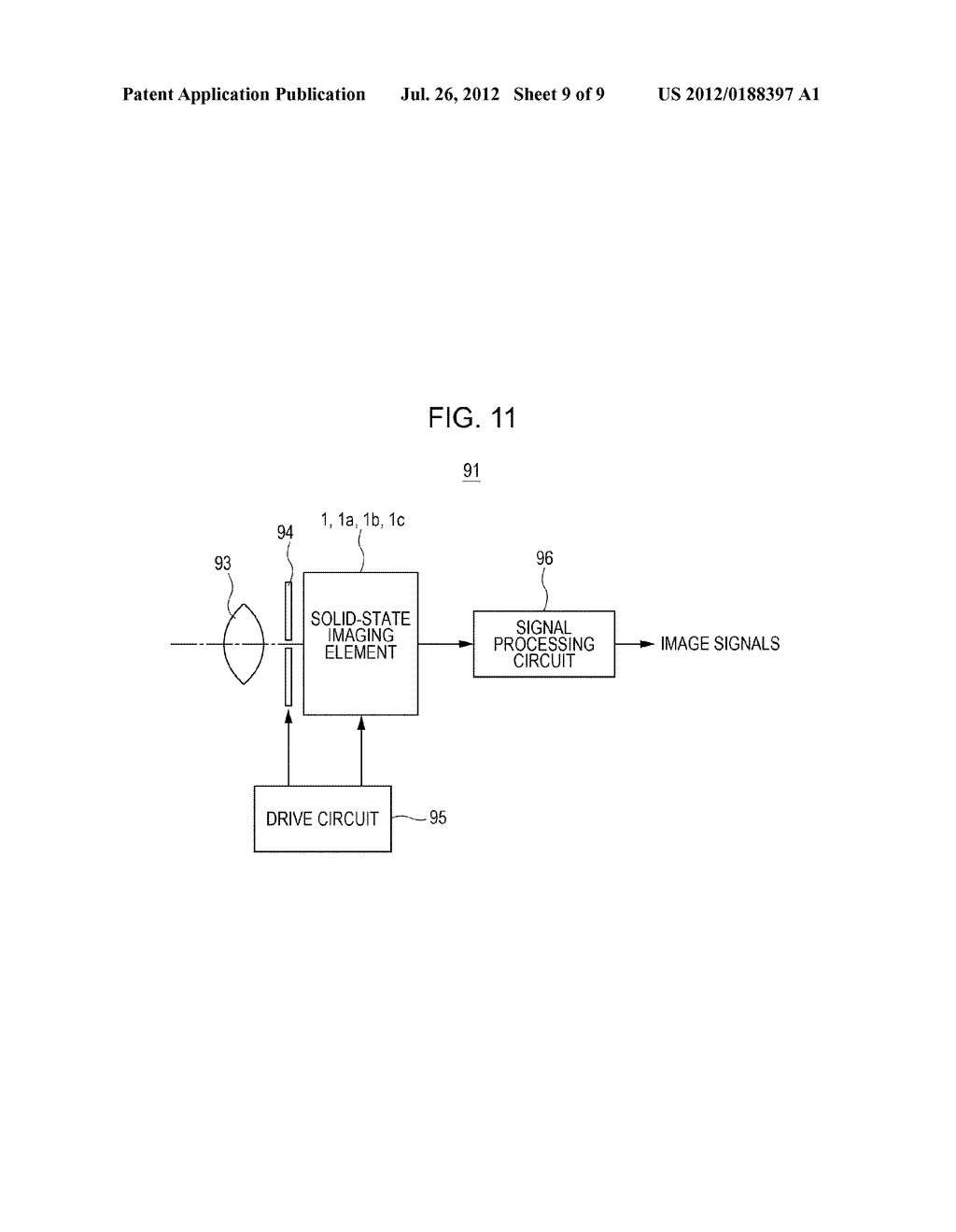 SOLID-STATE IMAGING ELEMENT, METHOD FOR PRODUCING SOLID-STATE IMAGING     ELEMENT, AND ELECTRONIC DEVICE - diagram, schematic, and image 10