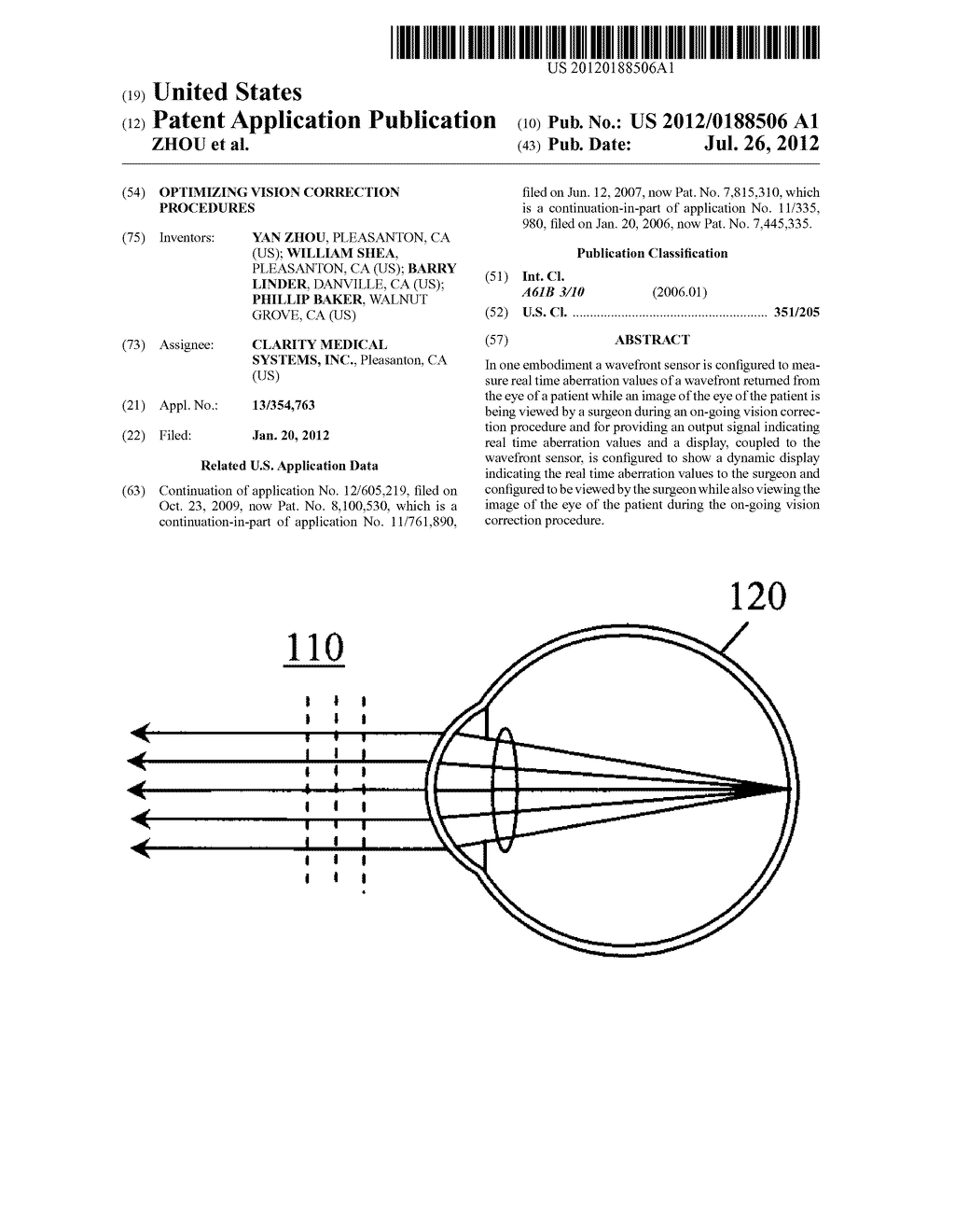 OPTIMIZING VISION CORRECTION PROCEDURES - diagram, schematic, and image 01