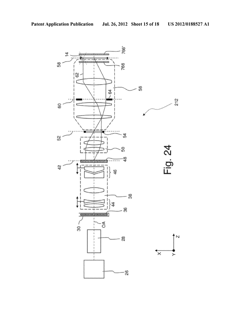 ILLUMINATION SYSTEM OF A MICROLITHOGRAPHIC PROJECTION EXPOSURE APPARATUS - diagram, schematic, and image 16