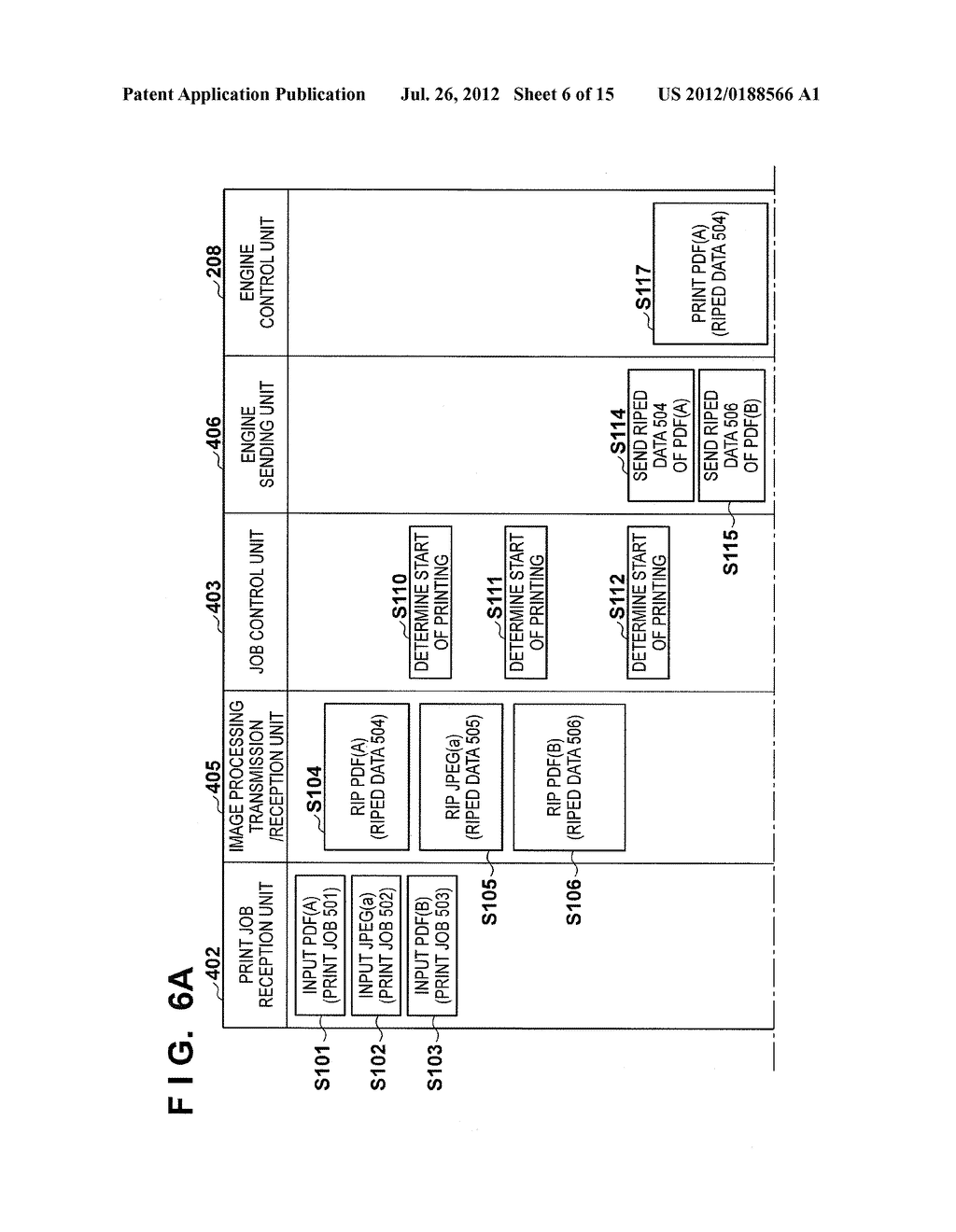 PRINTING APPARATUS AND PROCESSING METHOD THEREOF - diagram, schematic, and image 07