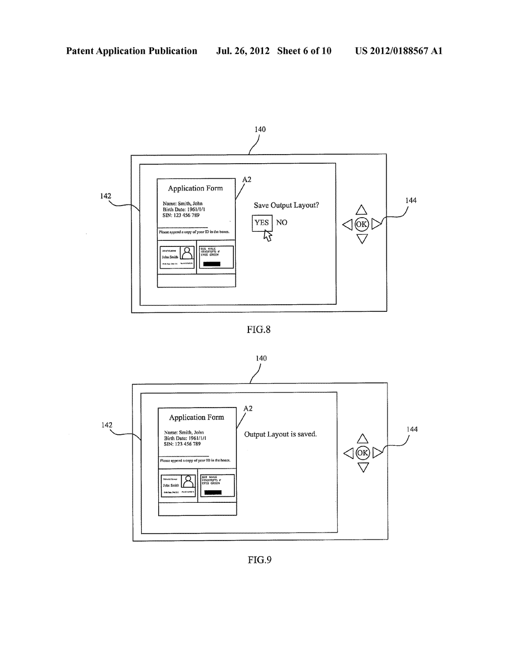 METHOD AND IMAGE-PROCESSING APPARATUS FOR PRESETTING OUTPUT LAYOUT AND     MERGING IMAGES - diagram, schematic, and image 07