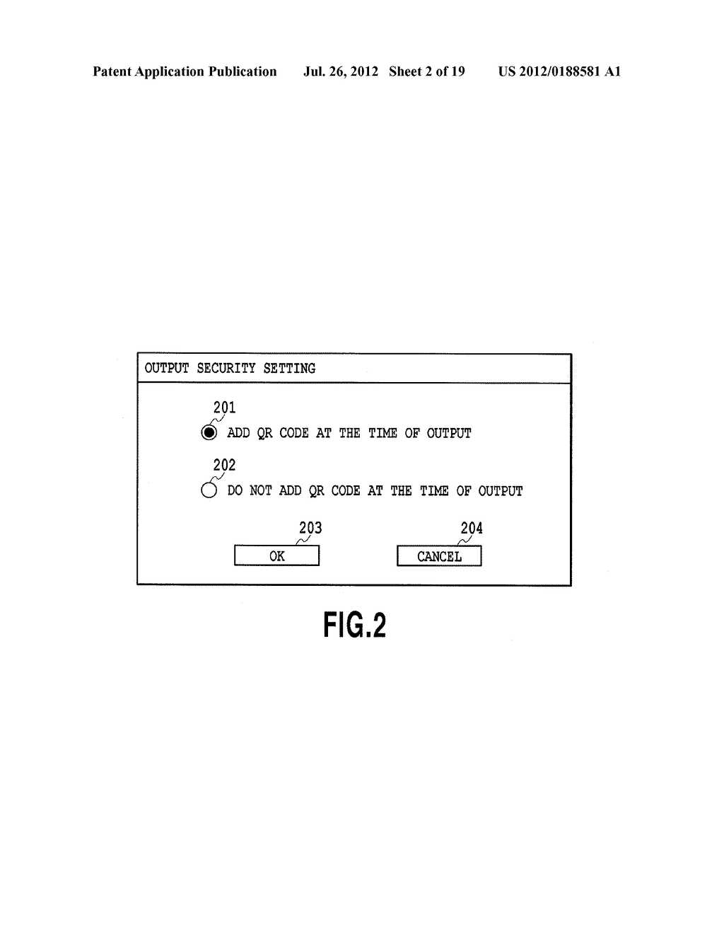 APPARATUS FOR MANAGING OUTPUT OF ENCODED IMAGE-ADDED DOCUMENT, CONTROL     METHOD THEREOF, AND STORAGE MEDIUM - diagram, schematic, and image 03
