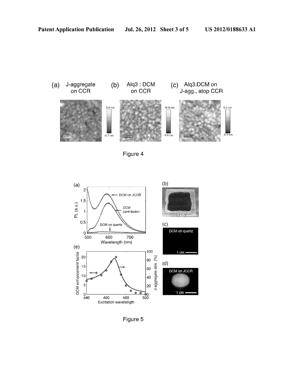 DEVICE AND METHOD FOR LUMINESCENCE ENHANCEMENT BY RESONANT ENERGY TRANSFER     FROM AN ABSORPTIVE THIN FILM - diagram, schematic, and image 04