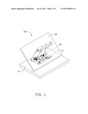 LINKAGE MECHANISM AND ELECTRONIC DEVICE USING SAME diagram and image