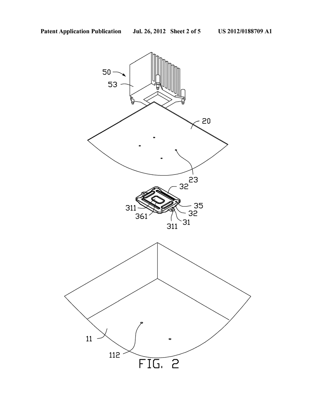 ELECTRONIC DEVICE WITH HEAT DISSIPATION STRUCTURE - diagram, schematic, and image 03