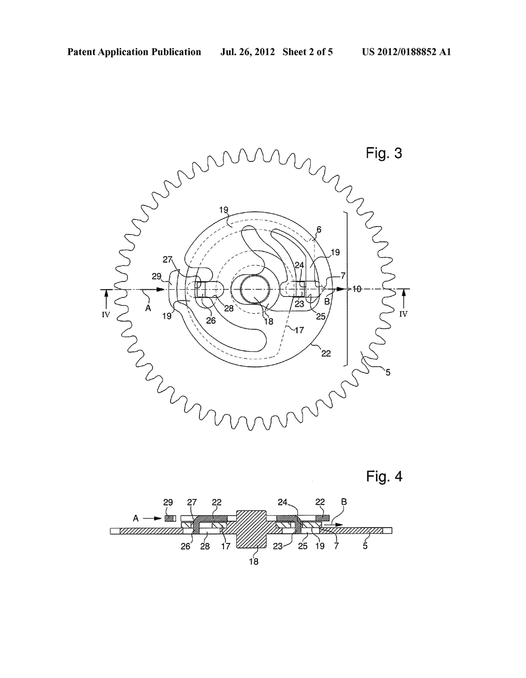 ANNUAL CALENDAR DEVICE FOR A TIMEPIECE - diagram, schematic, and image 03