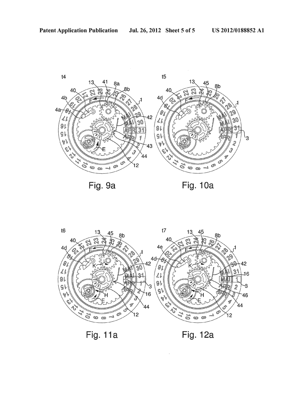 ANNUAL CALENDAR DEVICE FOR A TIMEPIECE - diagram, schematic, and image 06