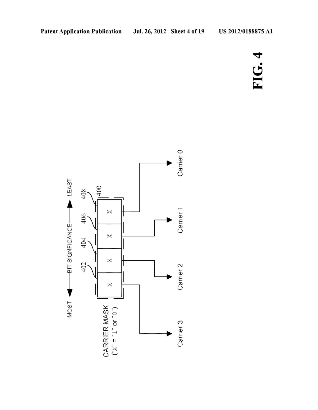 METHOD AND APPARATUS FOR CARRIER IDENTITY DETERMINATION IN MULTI-CARRIER     COMMUNICATION SYSTEMS - diagram, schematic, and image 05