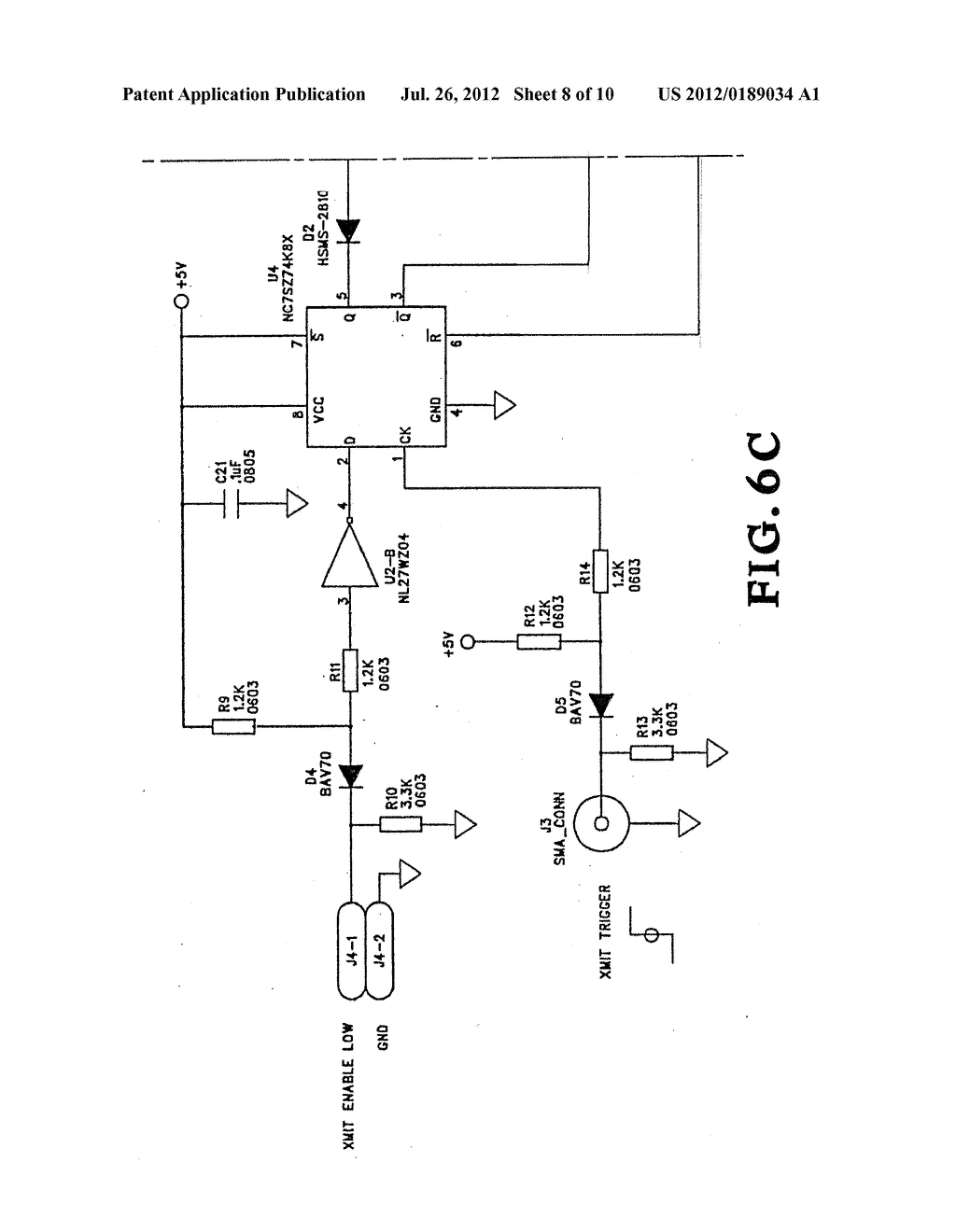 UWB MULTI-BURST TRANSMIT DRIVER FOR AVERAGING RECEIVERS - diagram, schematic, and image 09