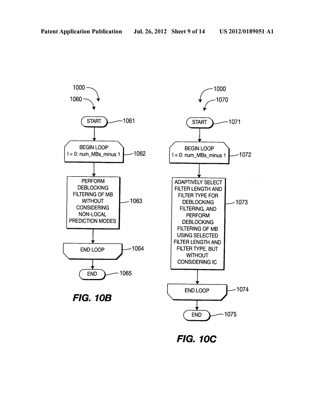 METHODS AND APPARATUS FOR DEBLOCKING FILTERING OF NON-LOCAL INTRA     PREDICTION - diagram, schematic, and image 10