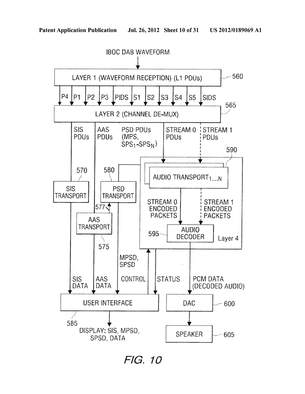 Systems and Methods for a Multiport Synchronous-Asynchronous Client for     Scheduling and Delivering Content for Digital Radio Broadcast     Transmission - diagram, schematic, and image 11