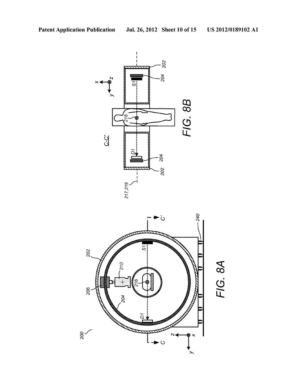 Ring Gantry Radiation Treatment Delivery System With Dynamically     Controllable Inward Extension Of Treatment Head - diagram, schematic, and image 11