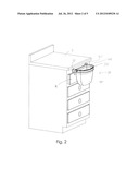 Refuse Container Holder diagram and image