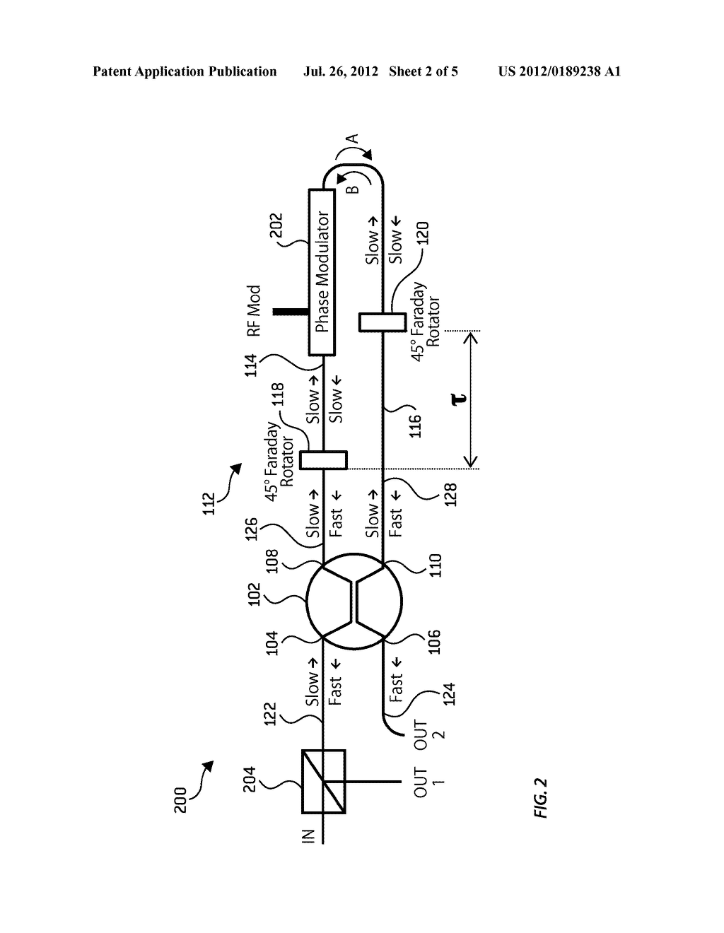 UNBALANCED MACH-ZEHNDER INTERFEROMETER AND MODULATOR BASED THEREUPON - diagram, schematic, and image 03