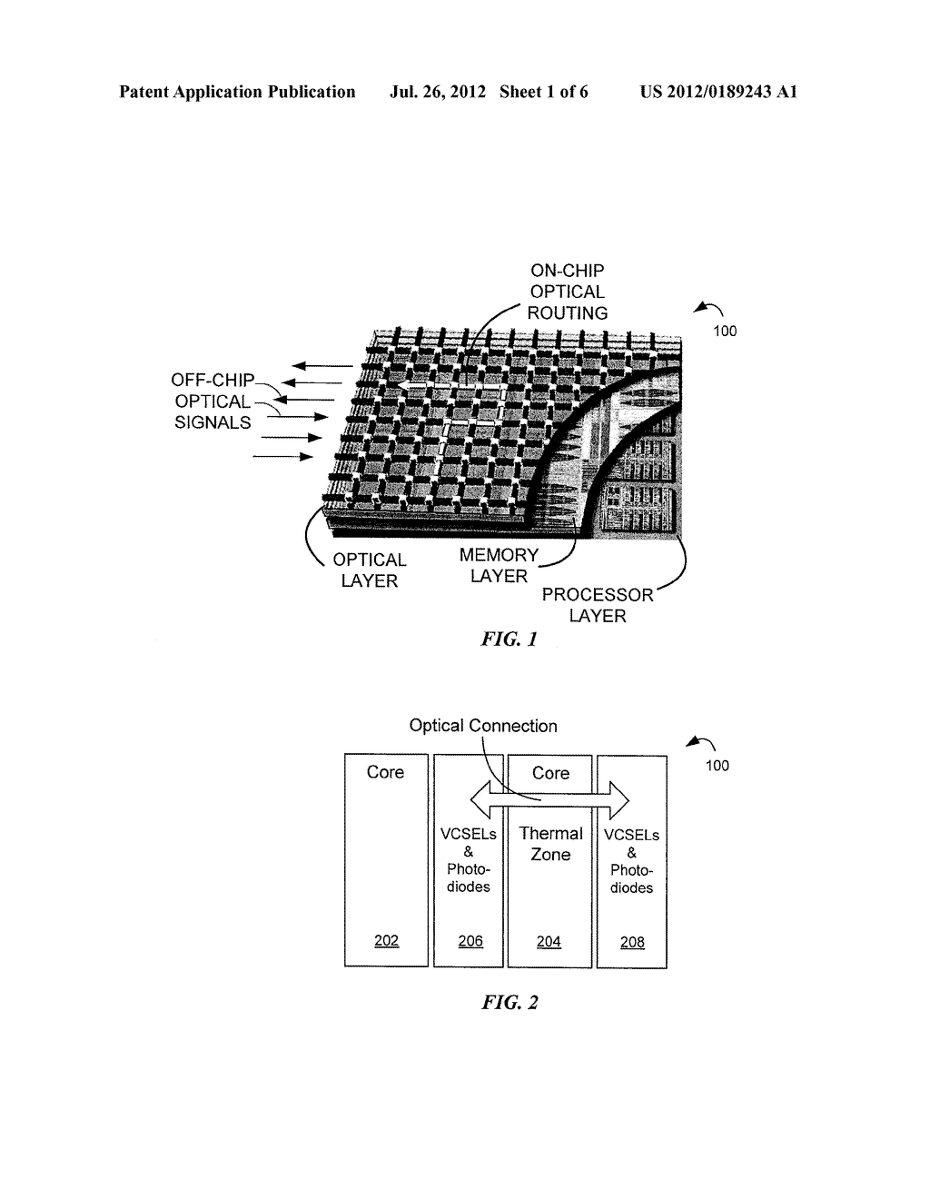 TRANSFERRING HEAT THROUGH AN OPTICAL LAYER OF INTEGRATED CIRCUITRY - diagram, schematic, and image 02