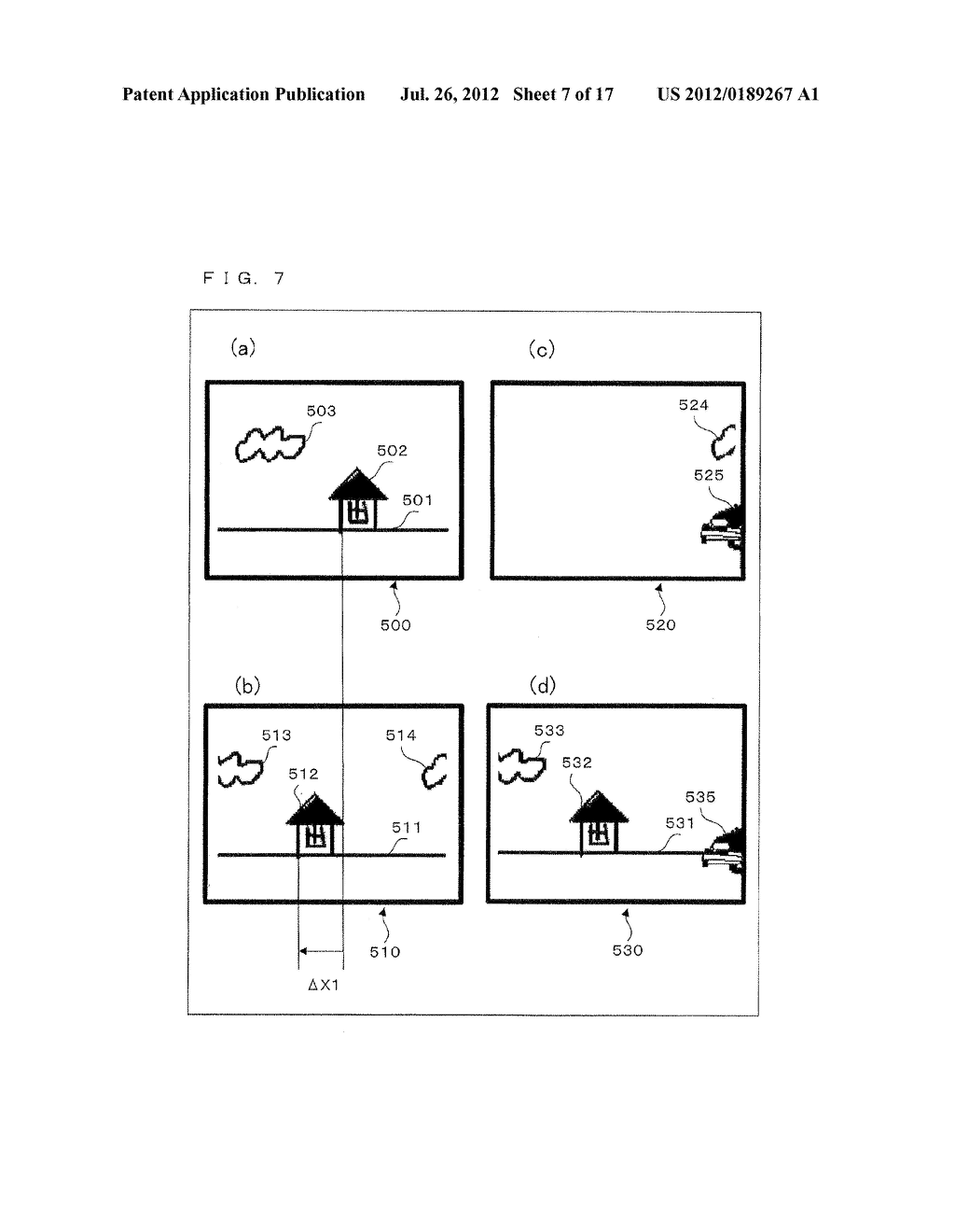 COMPUTER-READABLE STORAGE MEDIUM HAVING MOVING IMAGE GENERATION PROGRAM     STORED THEREIN, COMPUTER-READABLE STORAGE MEDIUM HAVING MOVING IMAGE     REPRODUCTION PROGRAM STORED THEREIN, MOVING IMAGE GENERATION APPARATUS,     AND MOVING IMAGE REPRODUCTION APPARATUS - diagram, schematic, and image 08