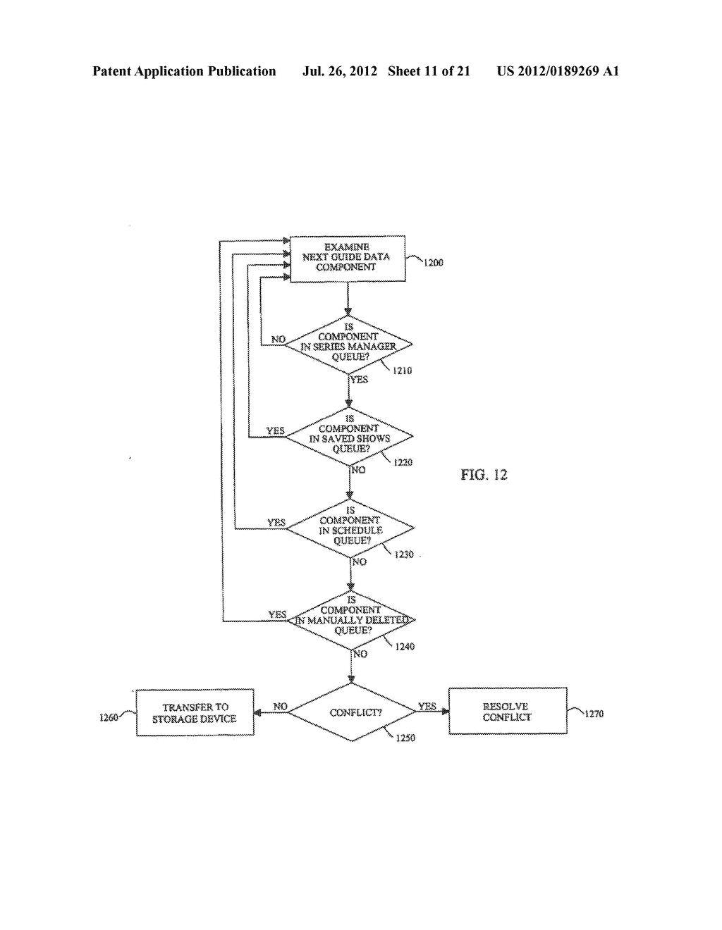 VIDEO RECORDER HAVING USER EXTENDED AND AUTOMATICALLY EXTENDED TIME SLOTS - diagram, schematic, and image 12