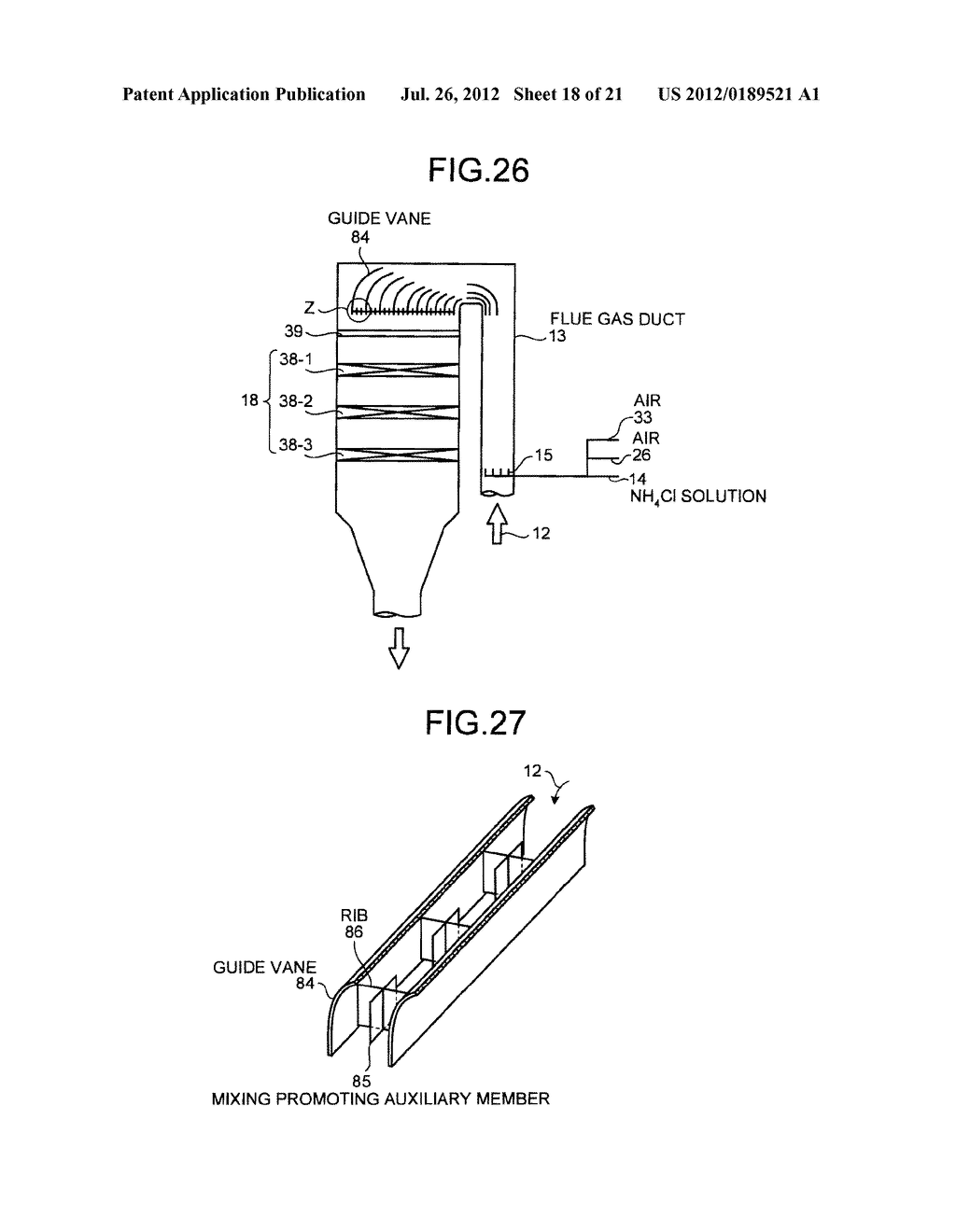 AIR POLLUTION CONTROL DEVICE AND METHOD FOR REDUCING AMOUNT OF MERCURY IN     FLUE GAS - diagram, schematic, and image 19
