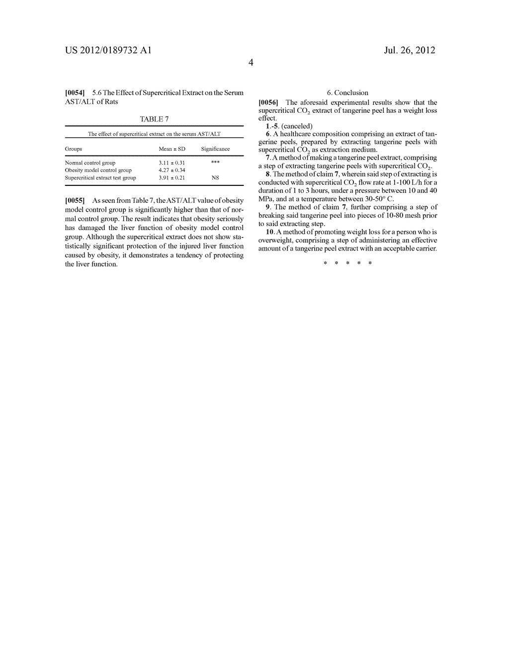 TANGERINE PEEL EXTRACT AND ITS PREPARATION AND APPLICATION - diagram, schematic, and image 05