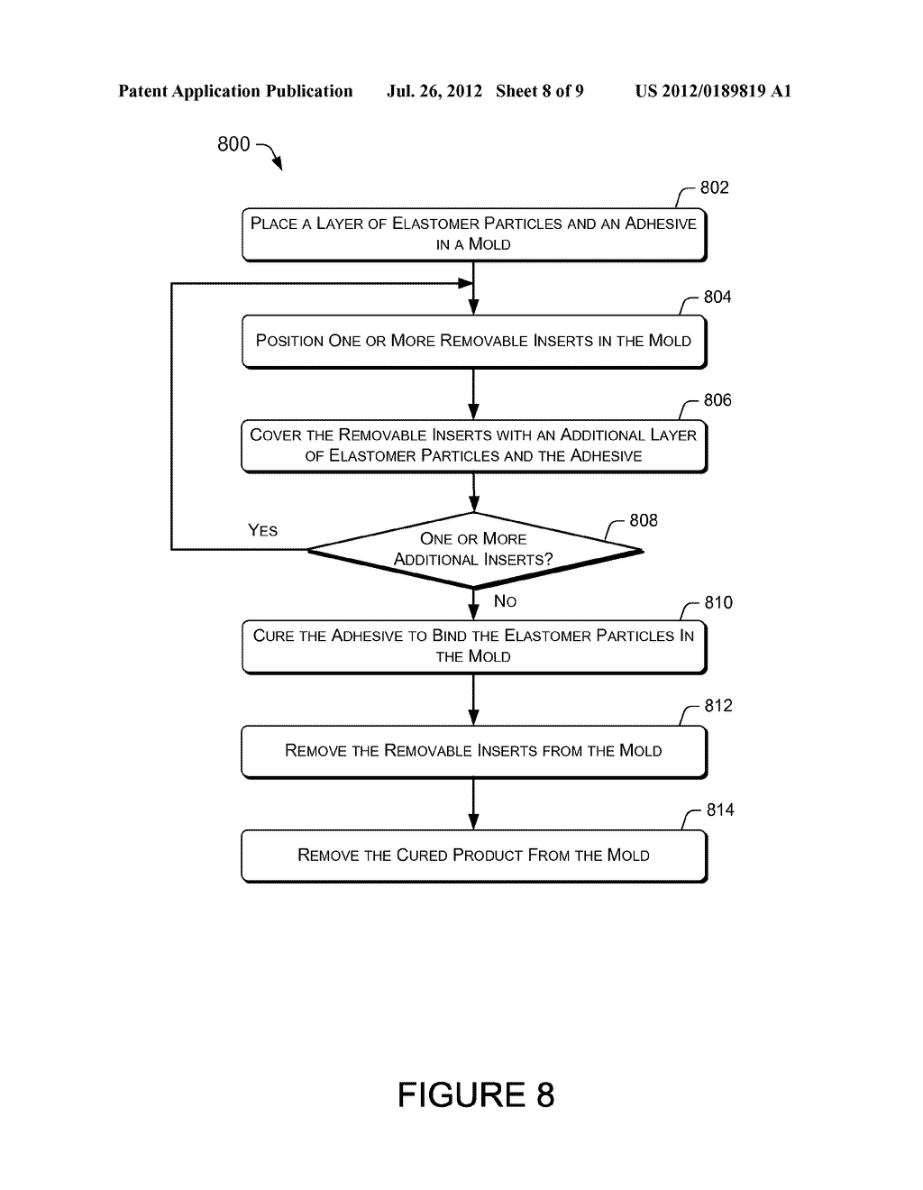 Reinforced Rubber Tile with Laminated Top Layer and Air Cushion Effect - diagram, schematic, and image 09