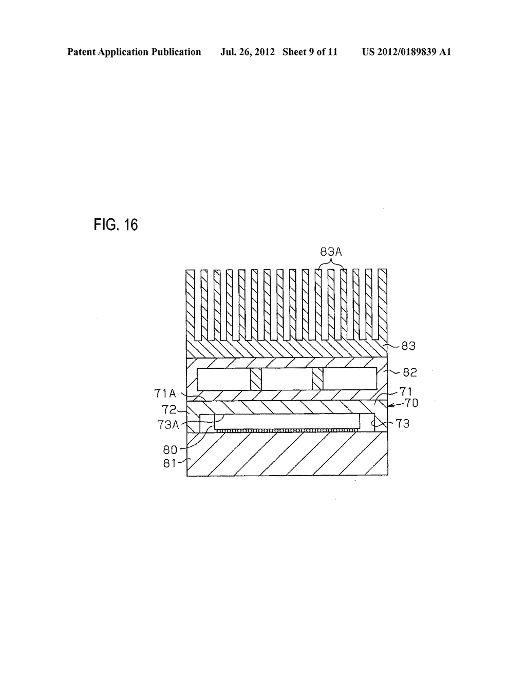 METHOD OF MANUFACTURING METAL COMPOSITE MATERIAL, METAL COMPOSITE     MATERIAL, METHOD OF MANUFACTURING HEAT DISSIPATING COMPONENT, AND HEAT     DISSIPATING COMPONENT - diagram, schematic, and image 10