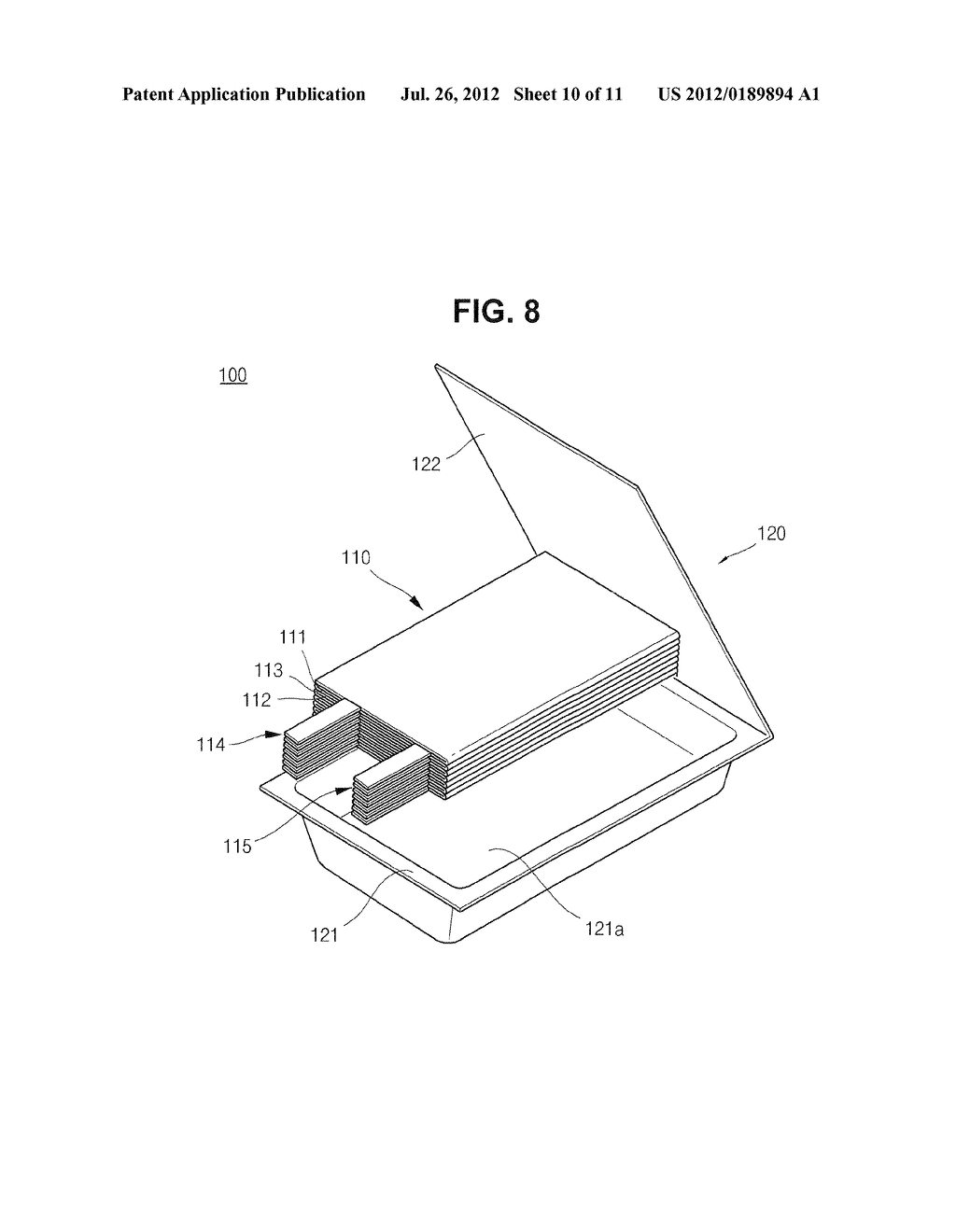 ELECTRODE ASSEMBLY AND SECONDARY BATTERY INCLUDING THE SAME - diagram, schematic, and image 11