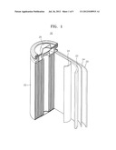 ELECTRODE FOR LITHIUM SECONDARY BATTERY AND LITHIUM SECONDARY BATTERY     INCLUDING THE SAME diagram and image