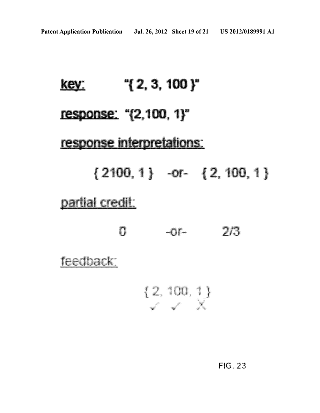 FREEFORM MATHEMATICAL PARSING AND GRADING METHOD AND SYSTEM - diagram, schematic, and image 20