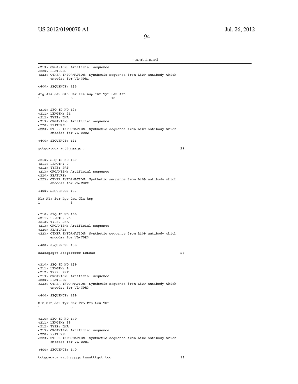 Sp35 Antibodies and Uses Thereof - diagram, schematic, and image 107